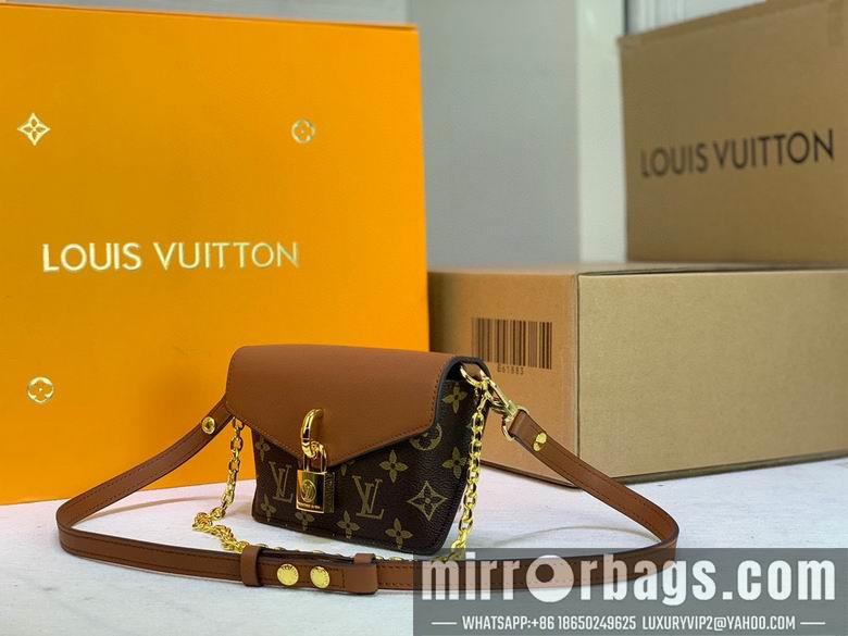 1:1 Louis Vuitton Bags Padlock on Strap M80472 19X11X3 ss