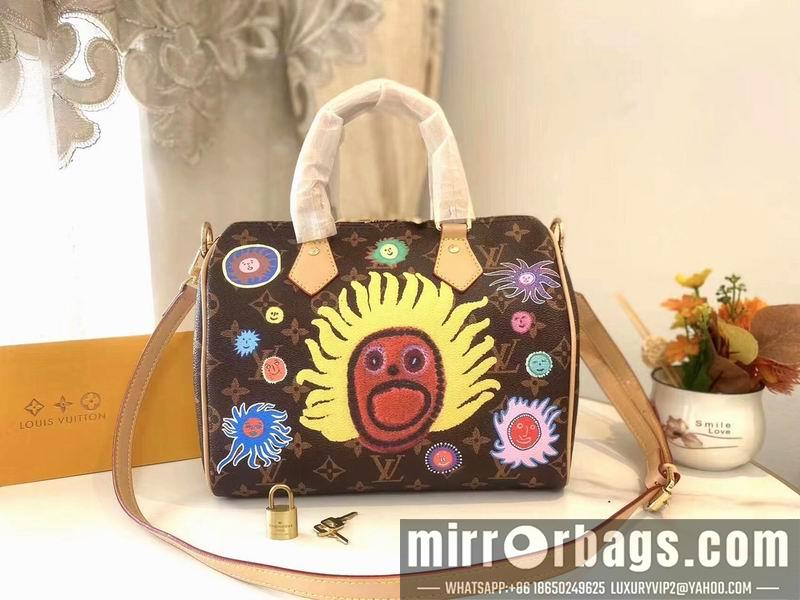 1:1 Louis Vuitton Bags Speedy M46426 25x19x15cm zy
