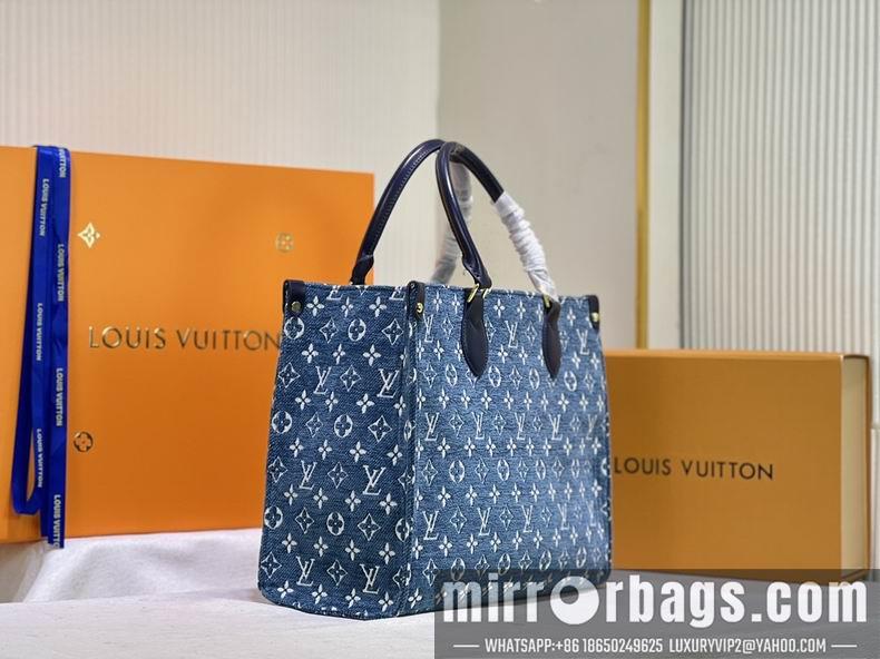 1:1 Louis Vuitton Bags onthego M59608 35x28x15 cm cs