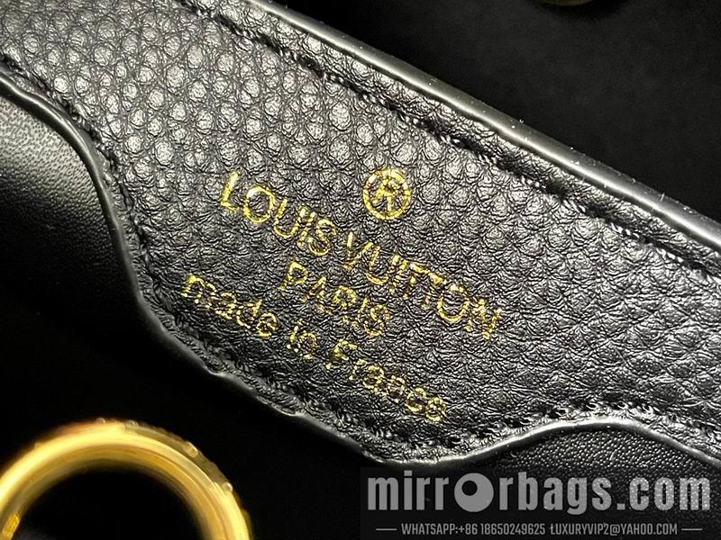 1:1 Louis Vuitton Bags Hatucines M21121黑色编织31.5x20x11cm ss