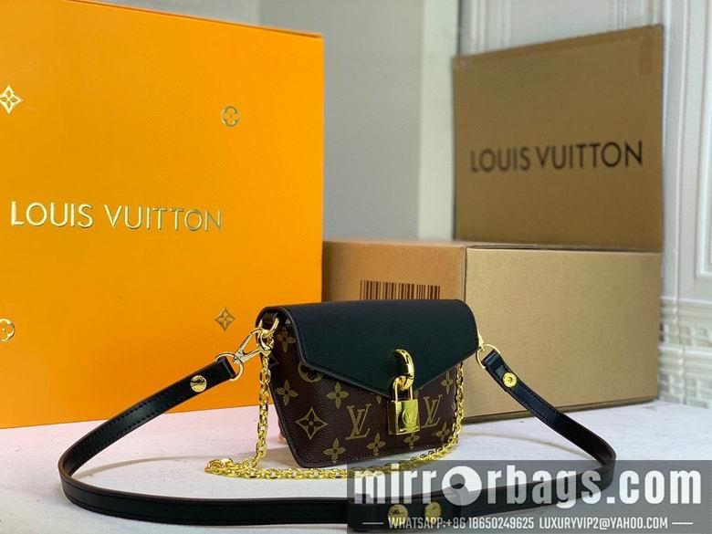 1:1 Louis Vuitton Bags Padlock on Strap M80472 19X11X3 ss