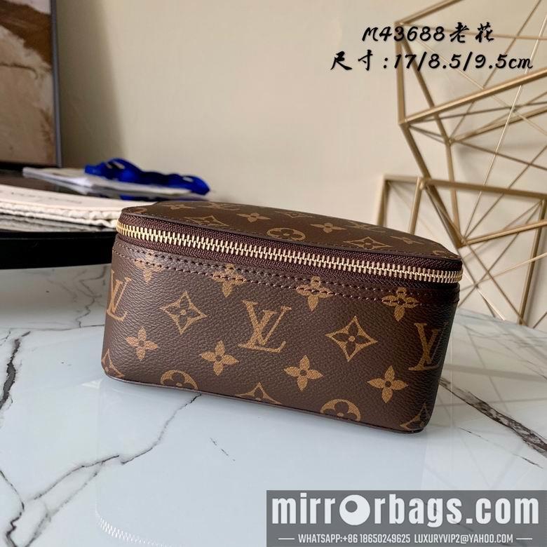 1:1 Louis Vuitton Bags 43688 17X9.5X8.5cm DN 3colour