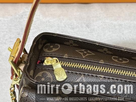 1:1 Louis Vuitton Bags 骆驼包M51164 30x15x13cm cs
