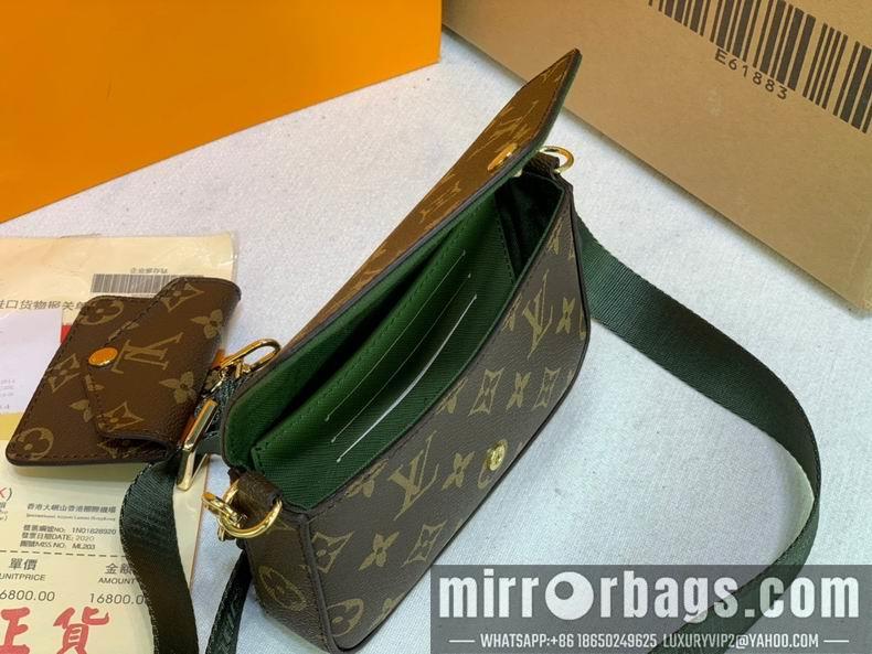 1:1 Louis Vuitton Bags Pochette Metis M80091 17x9.6x3.5 cm cs