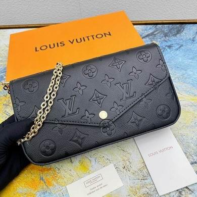 1:1 Louis Vuitton Bags Felicie M61276钻石纹 21x12x3cm zy