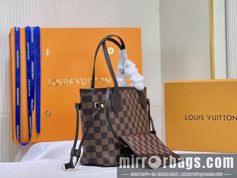 1:1 Louis Vuitton Bags Neverfull N41359,M99063 25x20x10 cm cs