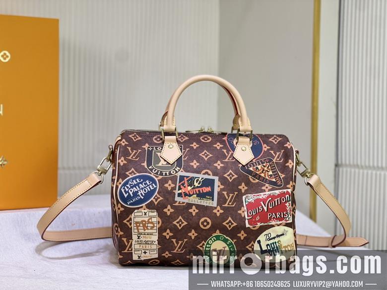 1:1 Louis Vuitton Bags Speedy M47087 30x21x7cm ss