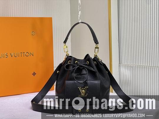 1:1 Louis Vuitton Bags Lockme M57687黑57688灰57689橙 23x23x16cm cs