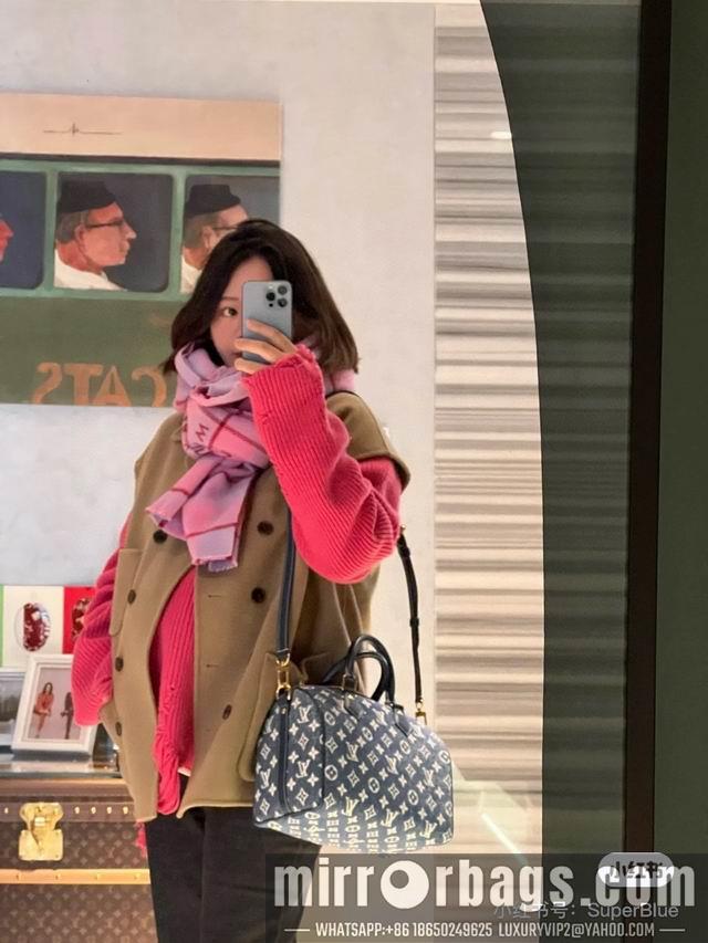 1:1 Louis Vuitton Bags Speedy M59609 25x19x15cm cs