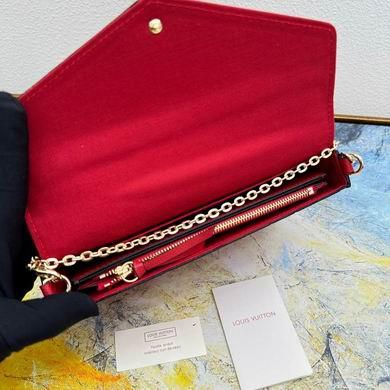 1:1 Louis Vuitton Bags Felicie M61276钻石纹 21x12x3cm zy