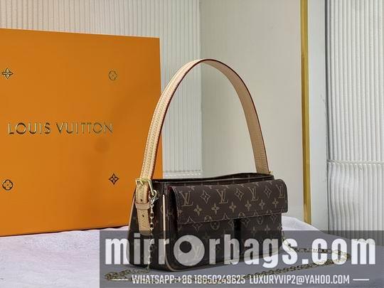 1:1 Louis Vuitton Bags 骆驼包M51164 30x15x13cm cs