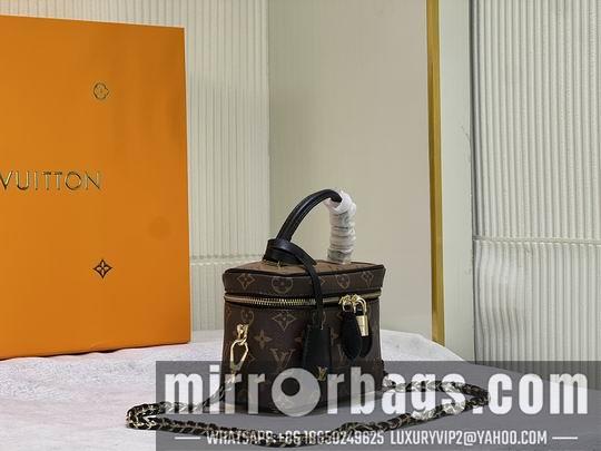 1:1 Louis Vuitton Bags 化妆包M45165老花 19x14x10cm cs