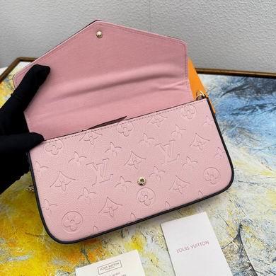 1:1 Louis Vuitton Bags Felicie M61276钻石纹 21x12x3cm zy