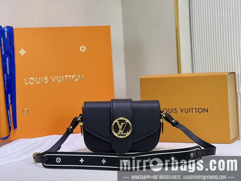 1:1 Louis Vuitton Bags Pont 9 Soft M58967 25X17.5X8 ss