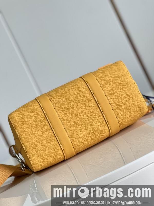 1:1 Louis Vuitton Bags City Keepall M21438姜黄 蓝27x17x13cm CN