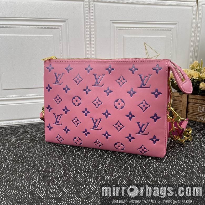 1:1 Louis Vuitton Bags Coussin 57790玫红 26X20X12 ss