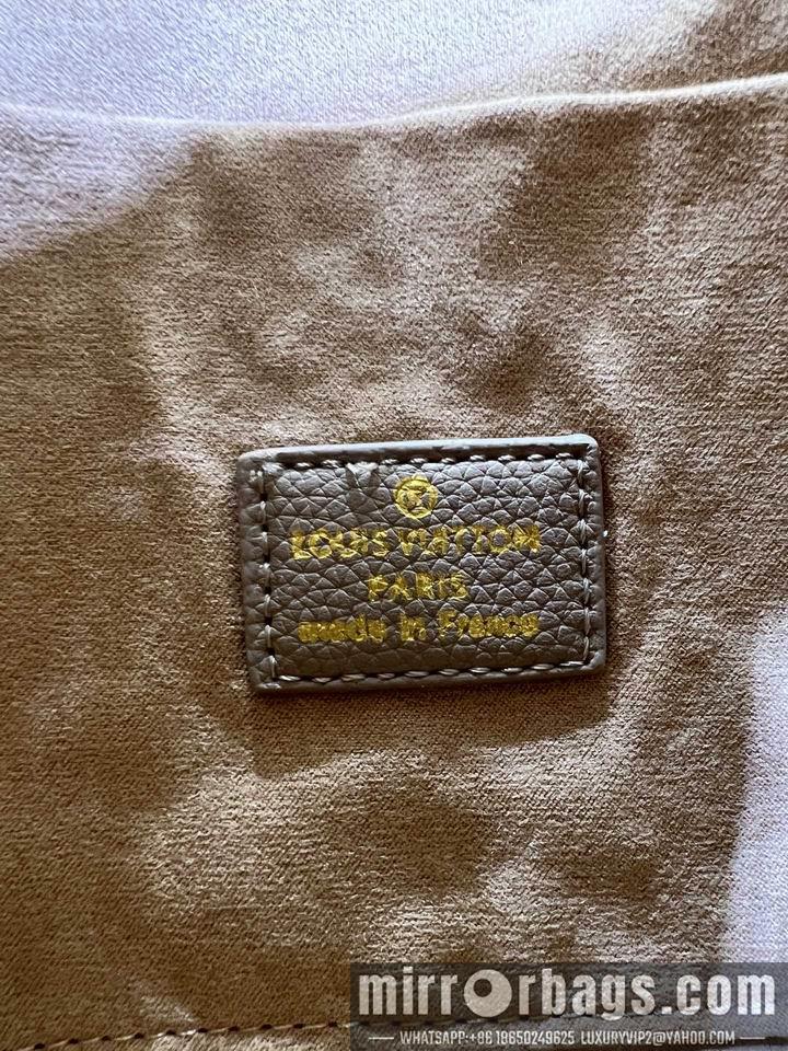 1:1 Louis Vuitton Bags M46203杏色压花 29x12x24cm cs