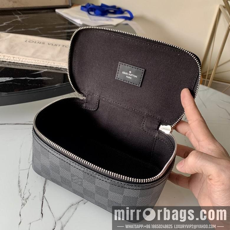 1:1 Louis Vuitton Bags 43688 17X9.5X8.5cm DN 3colour