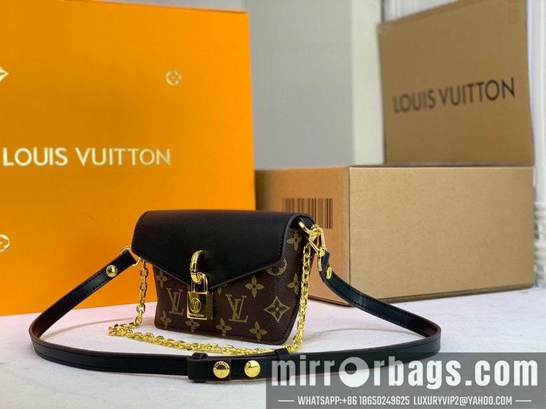 1:1 Louis Vuitton Bags Padlock on Strap M80472 19X11X3 ss