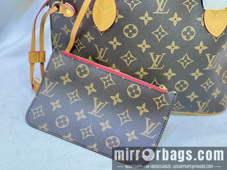 1:1 Louis Vuitton Bags Neverfull N41359,M99063 25x20x10 cm cs