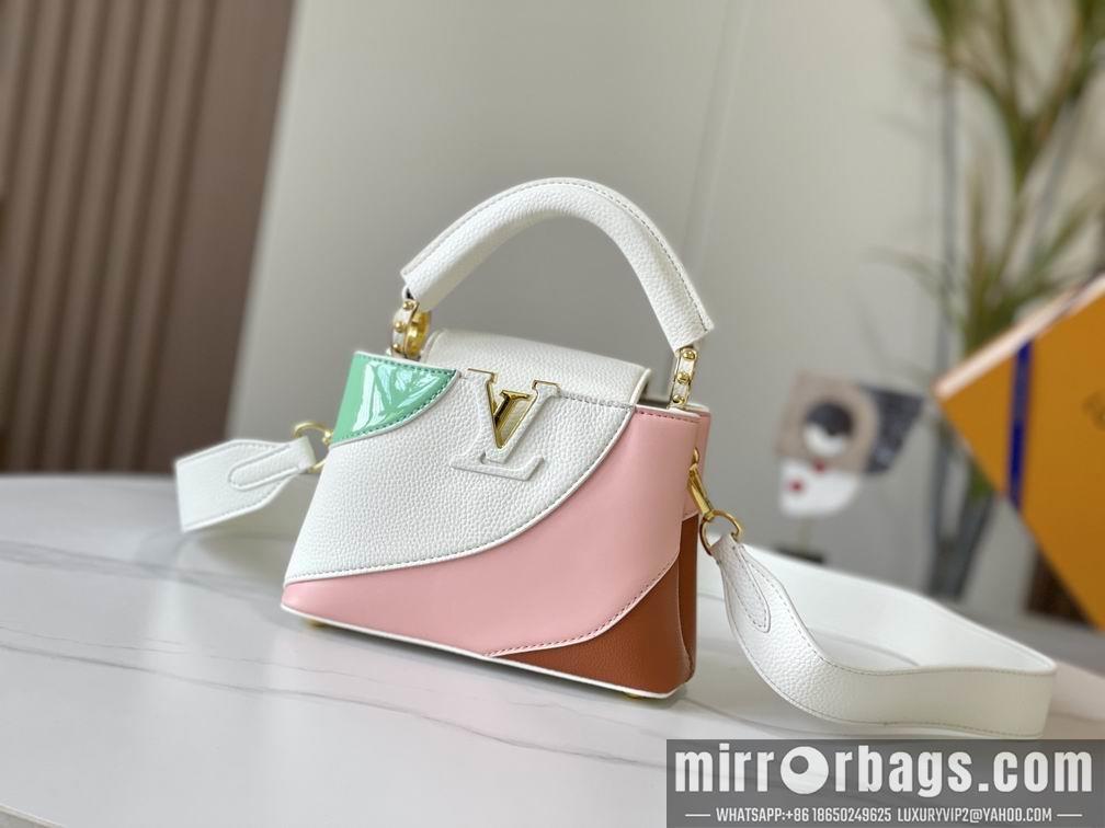 1:1 Louis Vuitton Bags Hatucines M59863 21x14x8cm cs2色