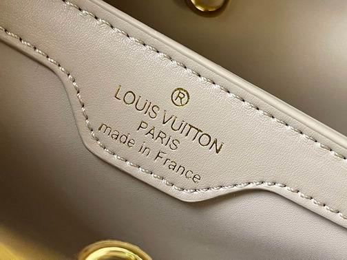 1:1 Louis Vuitton Bags Hatucines M57358杏 黑 蓝31.5x20x11cm cs