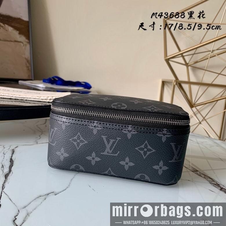1:1 Louis Vuitton Bags 43688 17X9.5X8.5cm DN 3colour