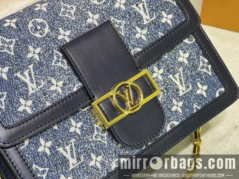 1:1 Louis Vuitton Bags Dauphine M59716,M43599 20x15x9 cm cs