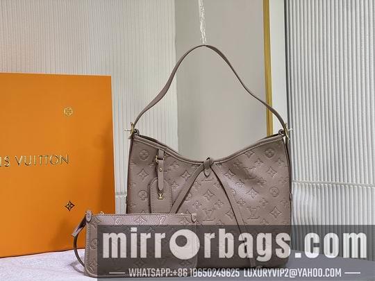 1:1 Louis Vuitton Bags M46203杏色压花 29x12x24cm cs