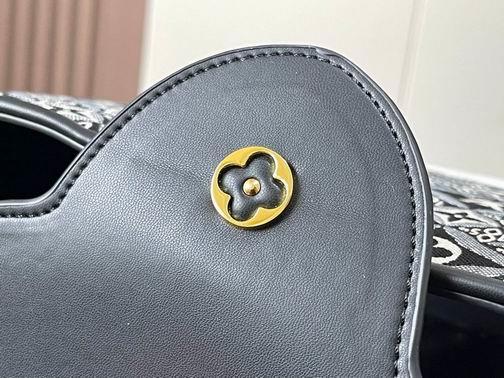 1:1 Louis Vuitton Bags Hatucines M57358杏 黑 蓝31.5x20x11cm cs