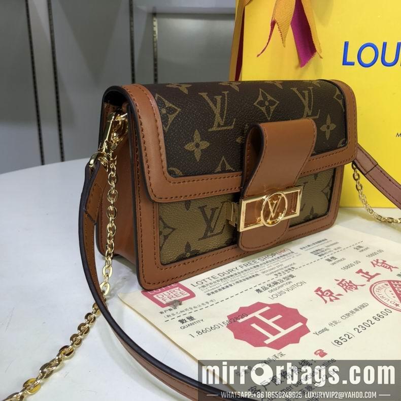 1:1 Louis Vuitton Bags Dauphine M68748 20x15x6 cm cs