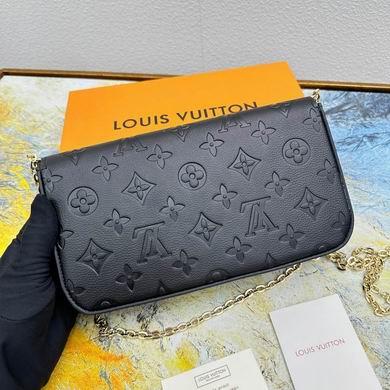 1:1 Louis Vuitton Bags Felicie M61276钻石纹 21x12x3cm zy