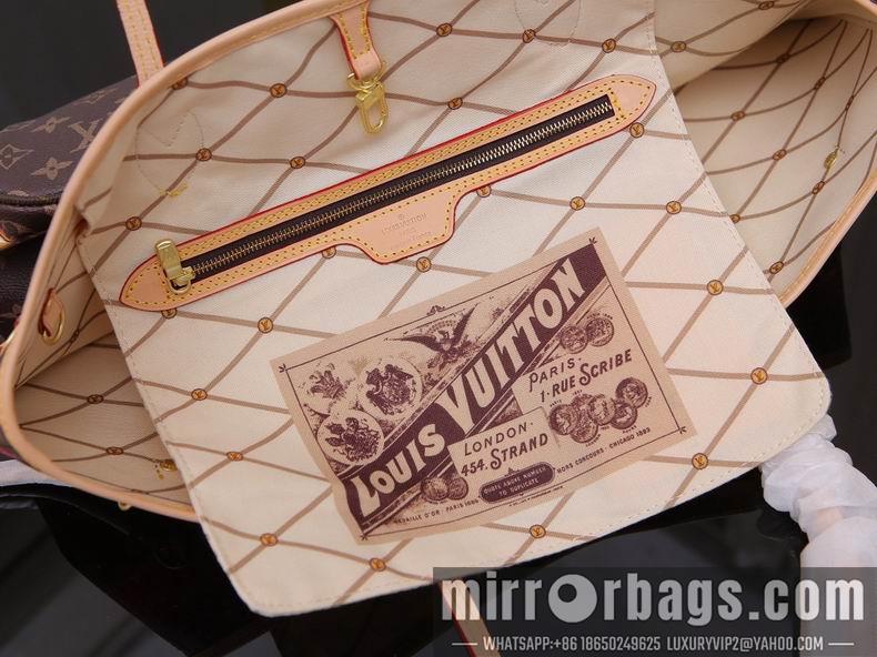 1:1 Louis Vuitton Bags Neverfull 40995-41390 32x29x17 cm cs