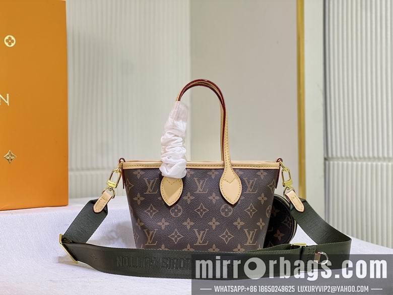 1:1 Louis Vuitton Bags Neverfull M46705 24x14x9cm ss