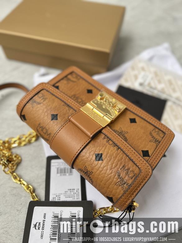 MCM Replica Bags 11X18.5X5cm 020701 YT 2colour
