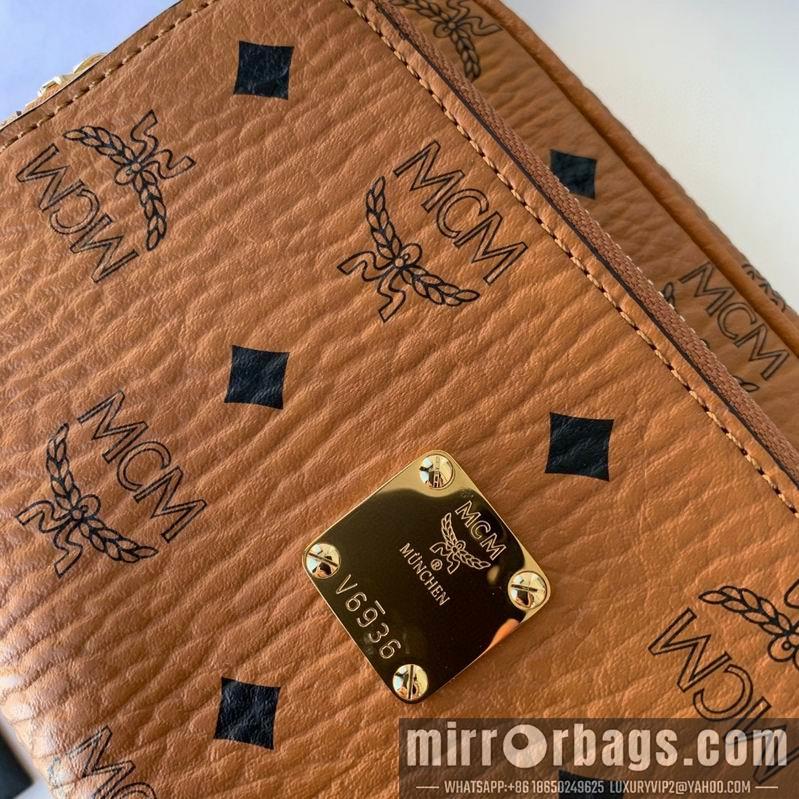 MCM Replica Bags Visetos 18x12.5x8.5 22x15x8 dy03