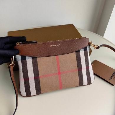 Burberry Replica Bags 26X16.5cm 042506 IQ 2colour