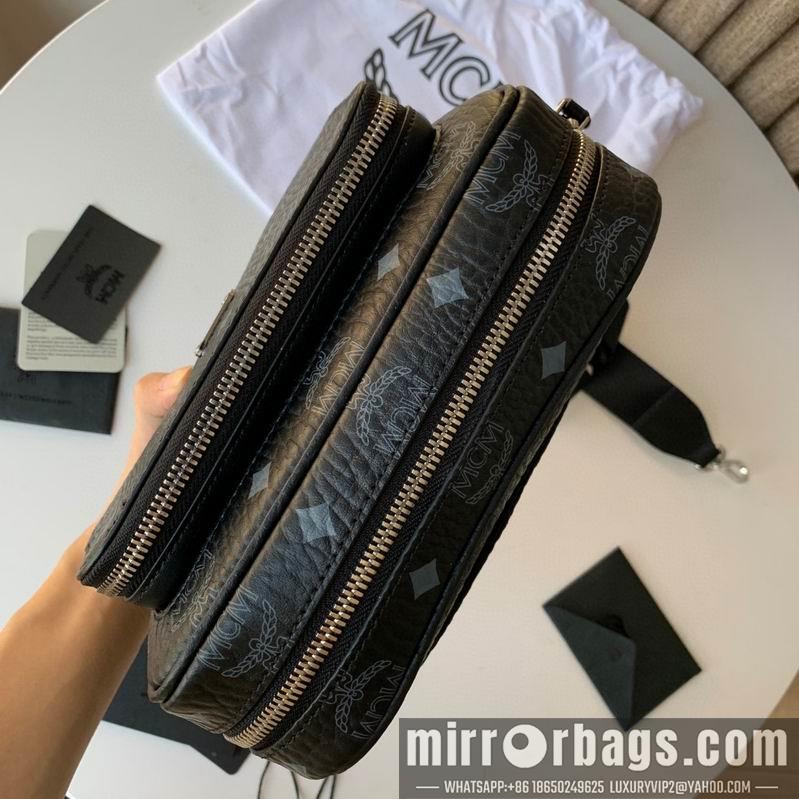 MCM Replica Bags Visetos 18x12.5x8.5 22x15x8 dy02