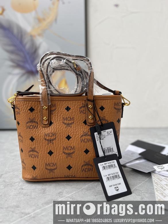 MCM Replica Bags 22X17X9cm 020702 YT 3colour