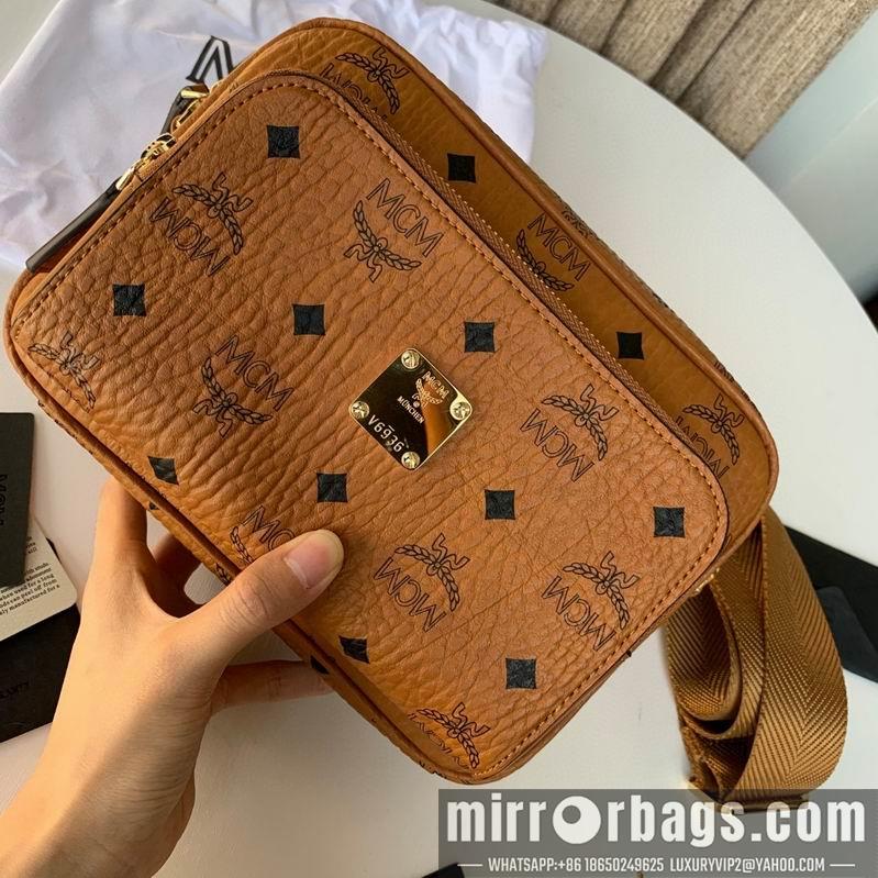 MCM Replica Bags Visetos 18x12.5x8.5 22x15x8 dy03