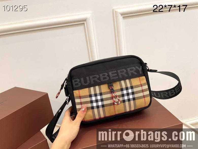 Burberry Replica Bags 22X7X17cm 080101 XM 2colour