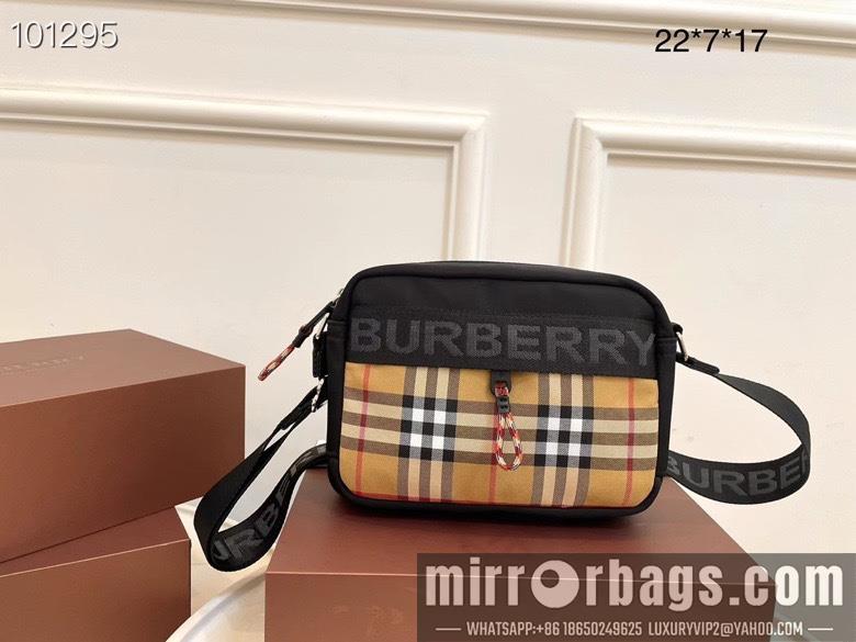 Burberry Replica Bags 22X7X17cm 080101 XM 2colour