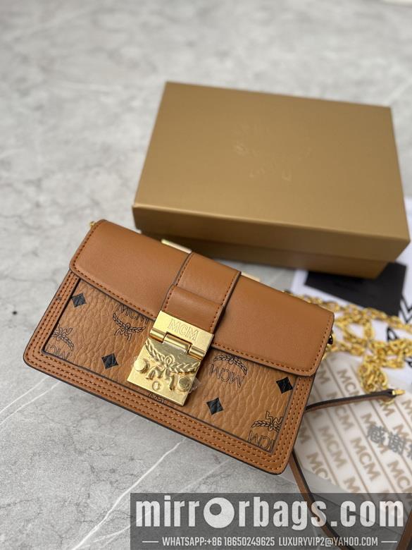 MCM Replica Bags 11X18.5X5cm 020701 YT 2colour