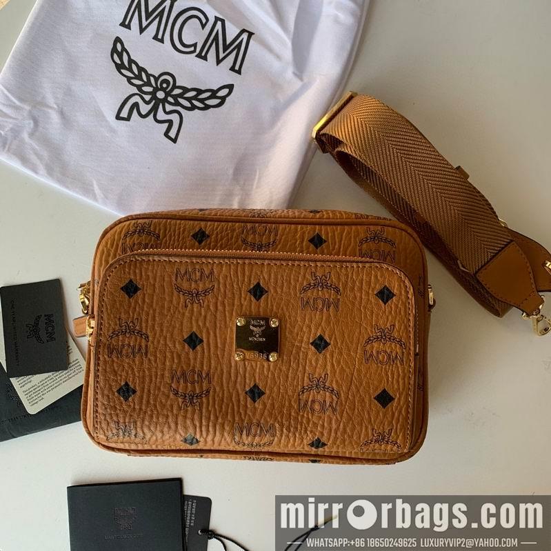 MCM Replica Bags Visetos 18x12.5x8.5 22x15x8 dy03