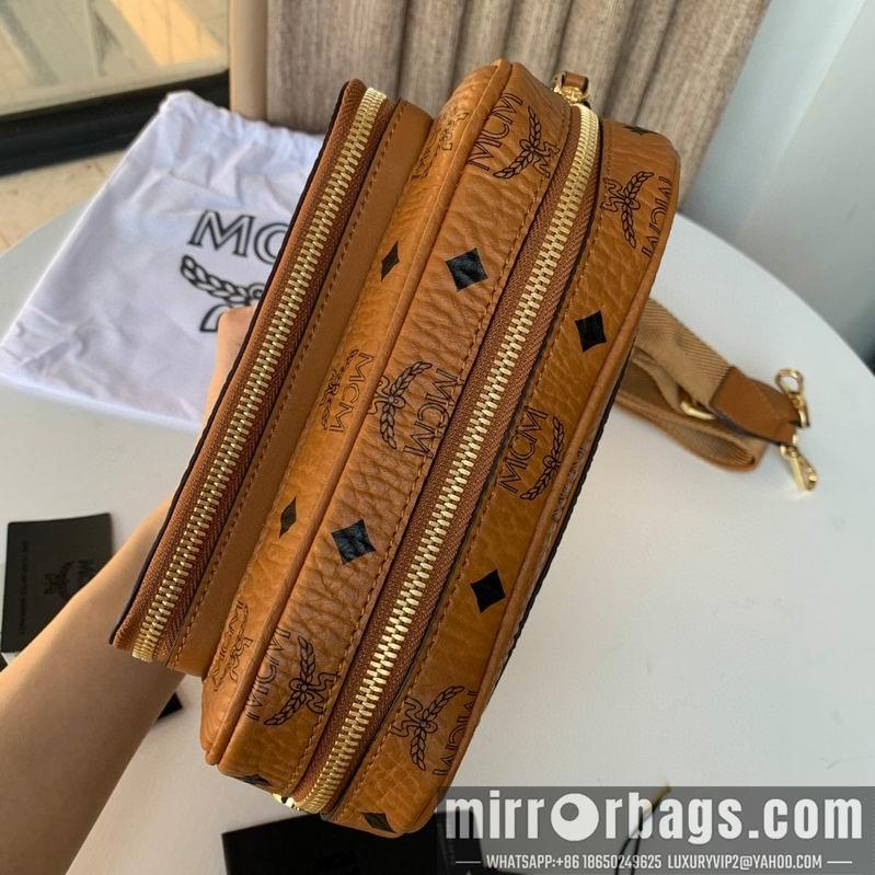 MCM Replica Bags Visetos 18x12.5x8.5 22x15x8 dy03