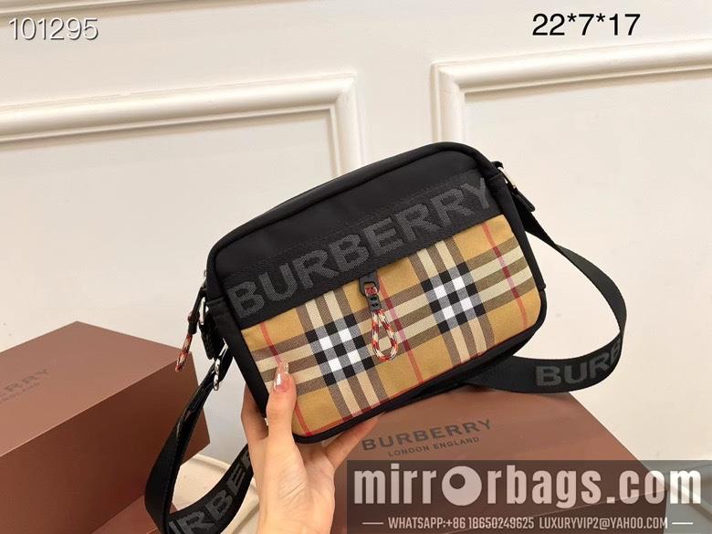 Burberry Replica Bags 22X7X17cm 080101 XM 2colour