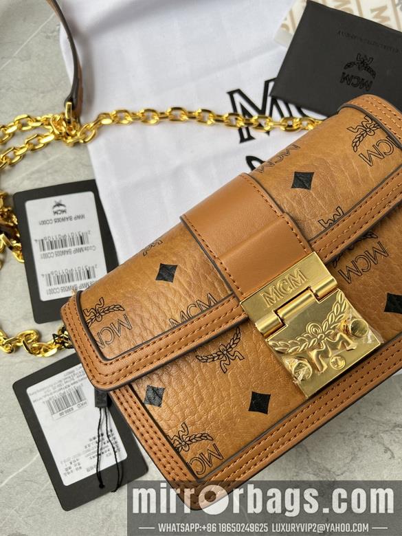 MCM Replica Bags 11X18.5X5cm 020701 YT 2colour
