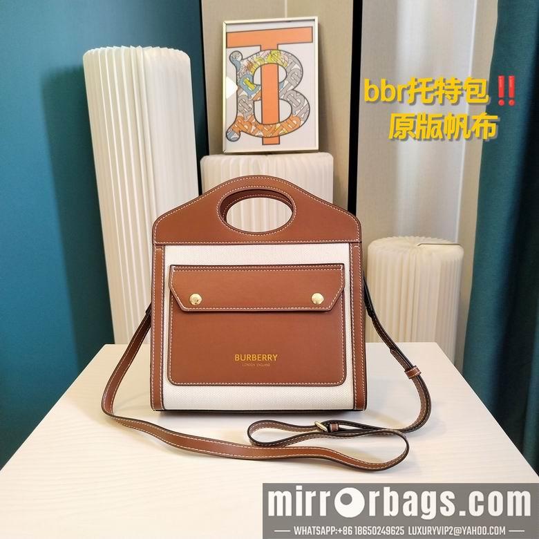 Burberry Replica Bags 23X8X22cm 121419 YG 6