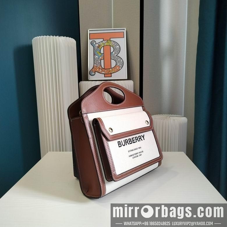 Burberry Replica Bags 23X8X22cm 121419 YG 2