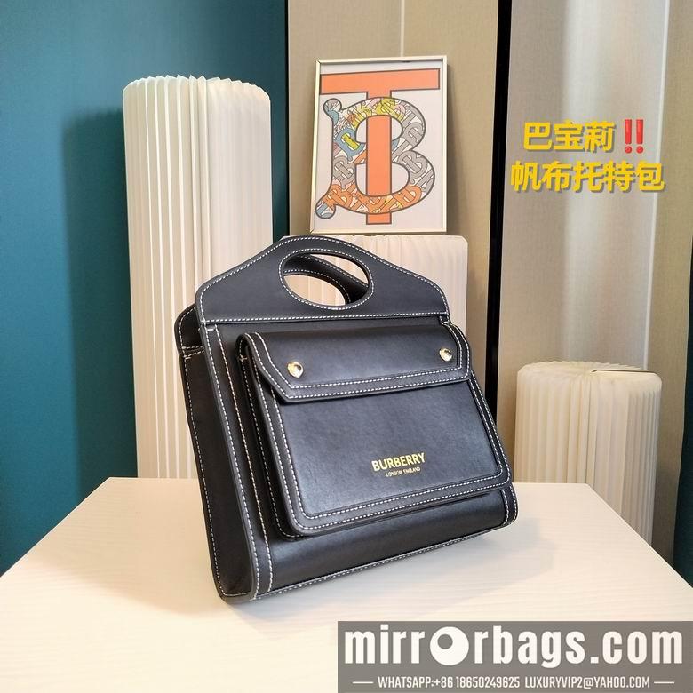 Burberry Replica Bags 23X8X22cm 121419 YG 3